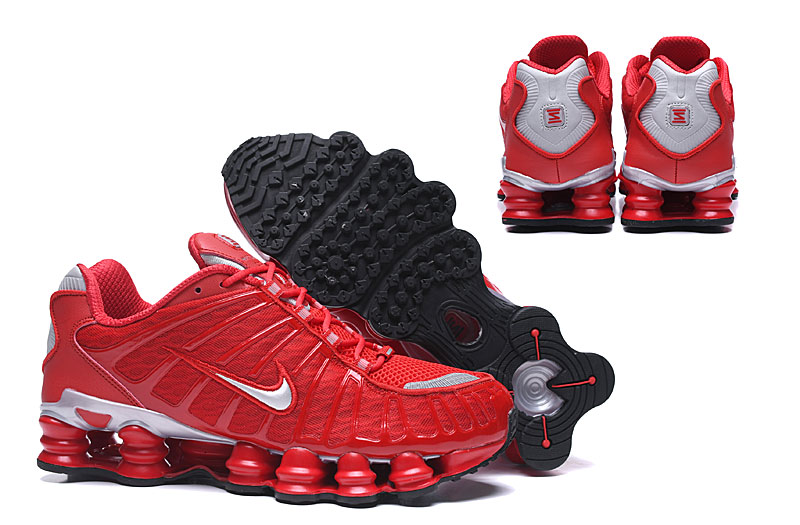 Nike Shox TL 2038 Red Silver Shoes
